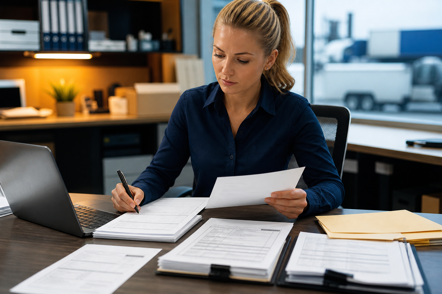 Freight document management — BOL, rate cons, and POD processing