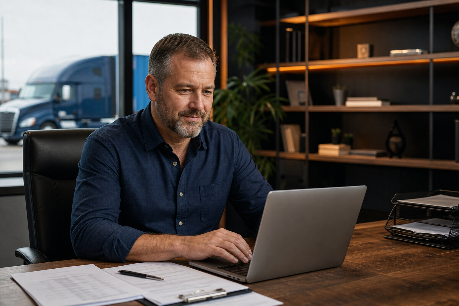 Trucking factoring setup for faster carrier cash flow